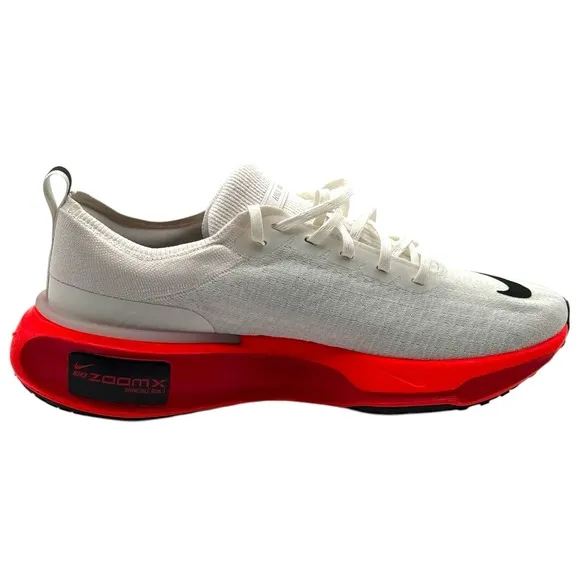 Nike Men Invincible Run Flyknit 3 Size 11.5 Phantom Crimson Trainer Road Gym