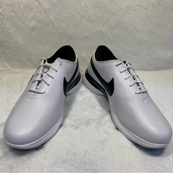 Nike Men's Air Zoom Victory Tour 2Golf Shoes White Black DJ6569-100Size 8 NWOT