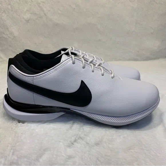 Nike Men's Air Zoom Victory Tour 2Golf Shoes White Black DJ6569-100Size 8 NWOT