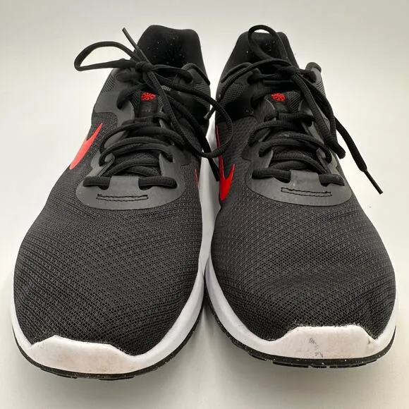 Nike Men's Black &amp; Red Revolution 6 Next Nature Road Running Shoes Size 14