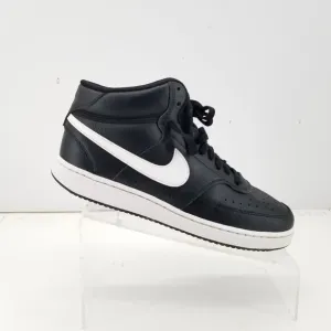 Nike Men's Court Vision Mid CD5466-001 Black Lace Up Sneaker Shoes Size 8.5