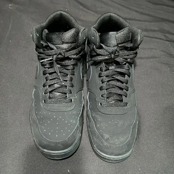 Nike Men's Court Vision Mid Sneaker Shoes - Size 10.5 - # CU6620-001