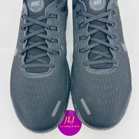 Nike Men's Free Run 2018 Road Running Shoes Black/Anthracite 942836-002 Size 13