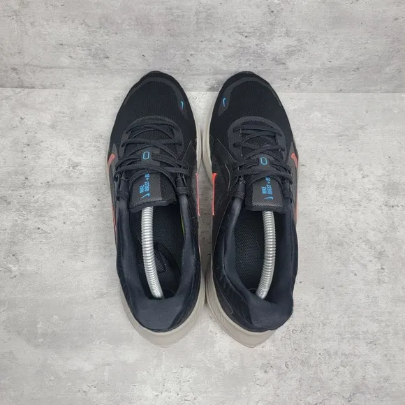 Nike Mens Running Shoes Size 8.5 Quest 5 Black Crimson Road Sneakers Trainers