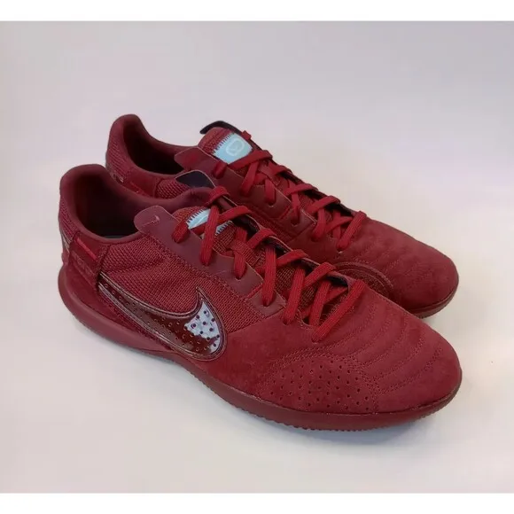 Nike Men's Street gato Indoor Soccer Shoes cleats Team Red Size 8.5 DC8466 601