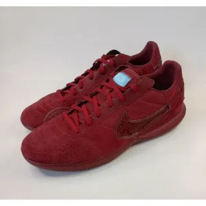 Nike Men's Street gato Indoor Soccer Shoes cleats Team Red Size 8.5 DC8466 601