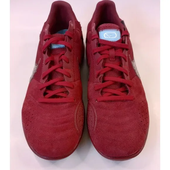 Nike Men's Street gato Indoor Soccer Shoes cleats Team Red Size 8.5 DC8466 601