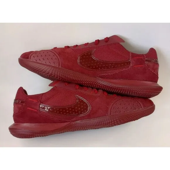 Nike Men's Street gato Indoor Soccer Shoes cleats Team Red Size 8.5 DC8466 601
