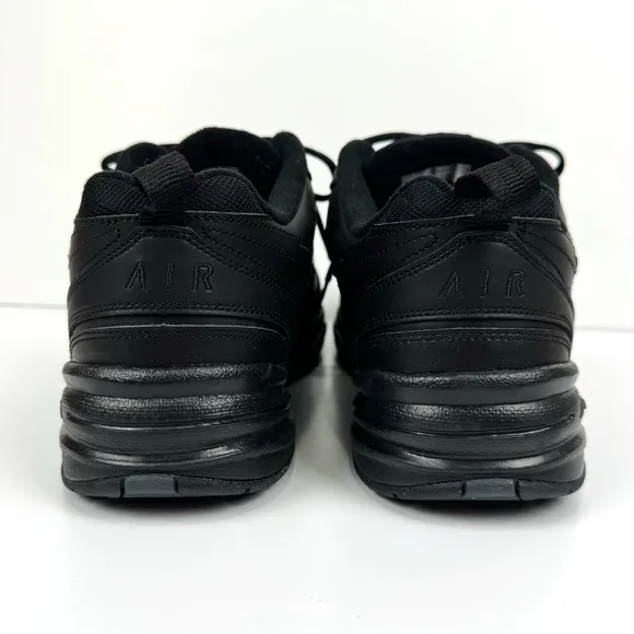 Nike Men's Sz 13 Air Monarch IV Training Sneakers Full Length Air Black Shoes