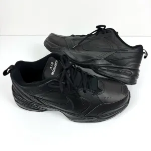 Nike Men's Sz 13 Air Monarch IV Training Sneakers Full Length Air Black Shoes