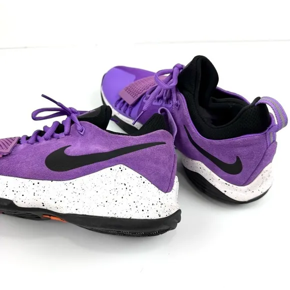 NIKE Men’s Sz 9.5 Paul George PG 1 EP Bright Violet Basketball Shoes 878628 500