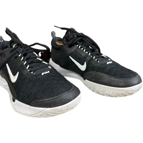 Nike NXT Air Zoom Court Hard Court Low Top Tennis Shoes Black DH0219-010 Size 9