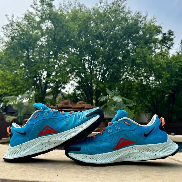Nike Pegasus Trail 3 Laser Blue Habanero Red - Size 11 Men’s (DA8697-400)