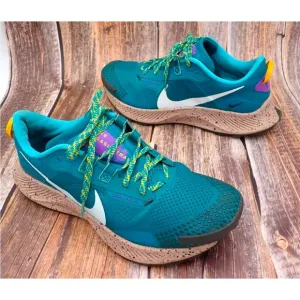 Nike Pegasus Trail 3 Mystic Teal Trail Hiking Shoes DA8697-300 Mens Size 9