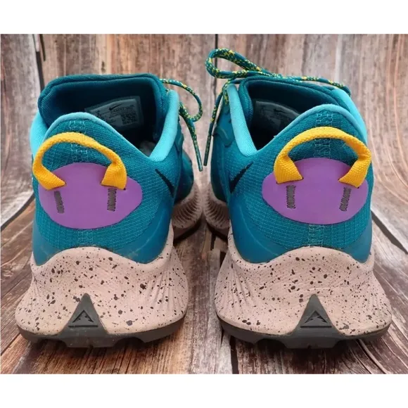 Nike Pegasus Trail 3 Mystic Teal Trail Hiking Shoes DA8697-300 Mens Size 9