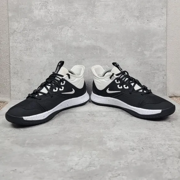 Nike PG 3 TB Black Basketball Shoes Paul George Sneakers Mens Size 8 CN9512-002