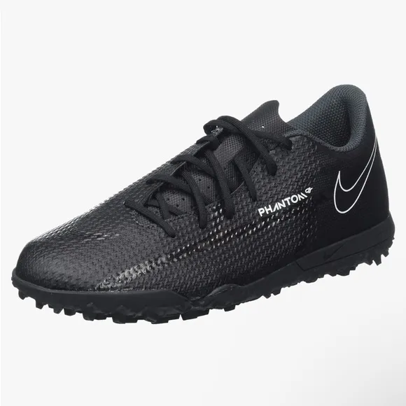 Nike Phantom GT2 Club TF Black Men's Soccer Shoes Size 10.5 NEW