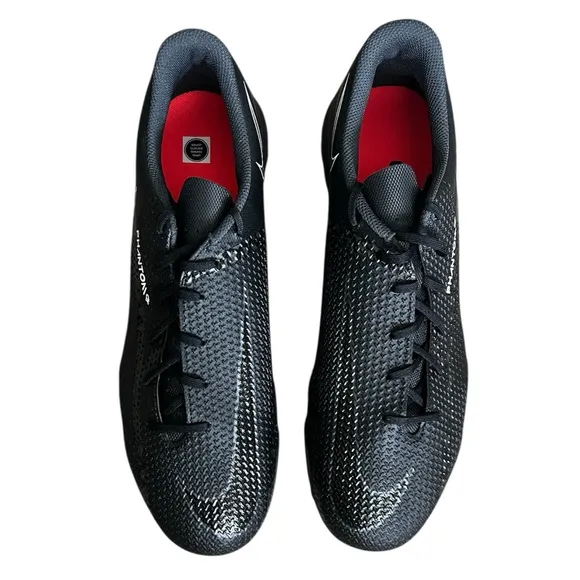 Nike Phantom GT2 Club TF Black Men's Soccer Shoes Size 10.5 NEW