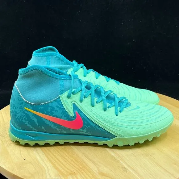 Nike Phantom Luna II Academy LV8 TF Mens FJ2580-300 Soccer Turf Shoes Size 7.5