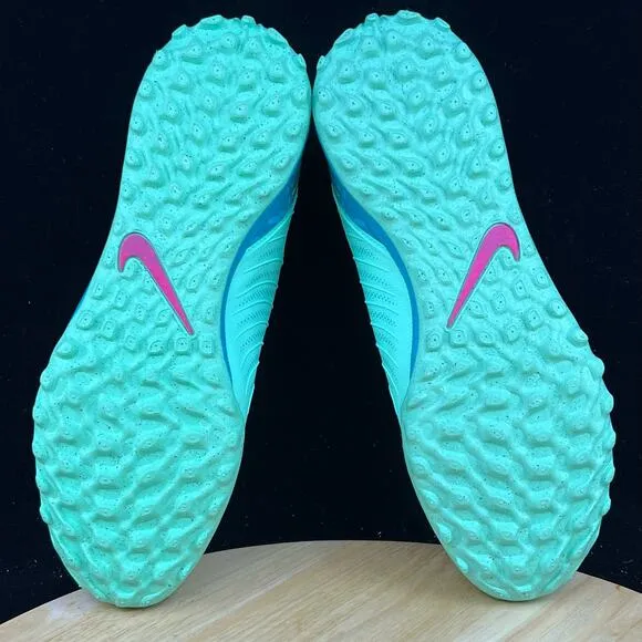 Nike Phantom Luna II Academy LV8 TF Mens FJ2580-300 Soccer Turf Shoes Size 7.5