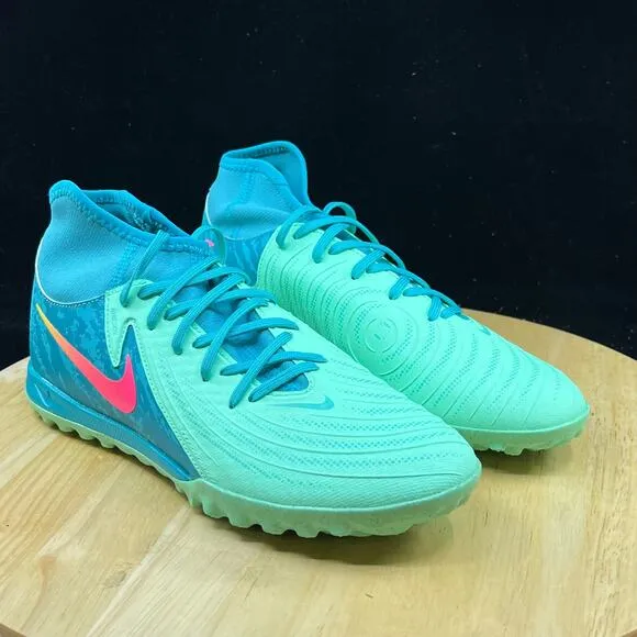 Nike Phantom Luna II Academy LV8 TF Mens FJ2580-300 Soccer Turf Shoes Size 7.5