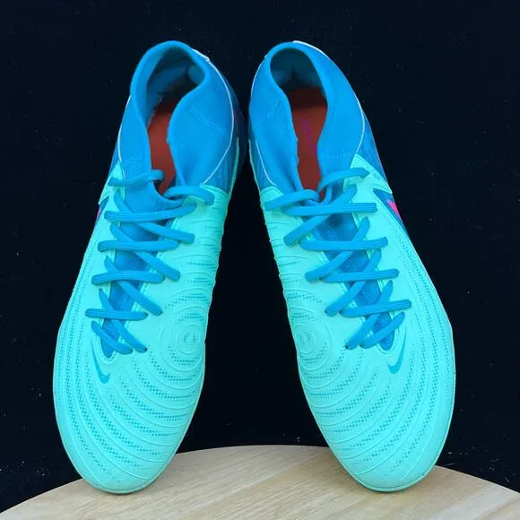 Nike Phantom Luna II Academy LV8 TF Mens FJ2580-300 Soccer Turf Shoes Size 7.5