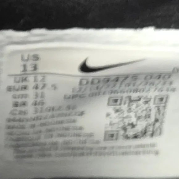 NIKE Phantom Turf Soccer Shoes Men's Shoes Size 13