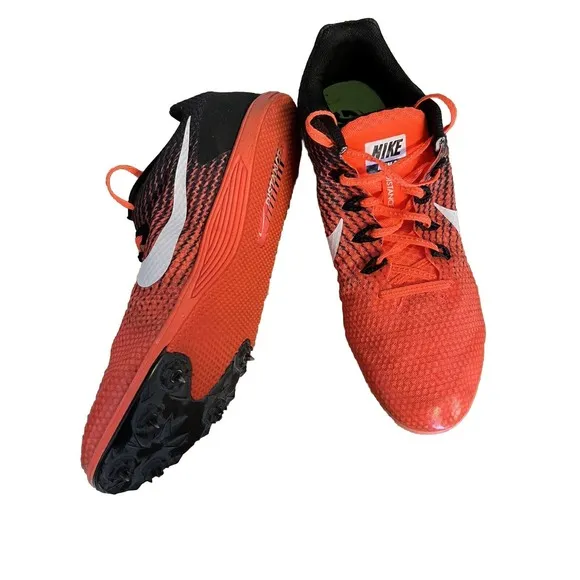 Nike Racing Distance Track Shoes 806555-811 Rival D‎ Men’s 12.5 Orange New