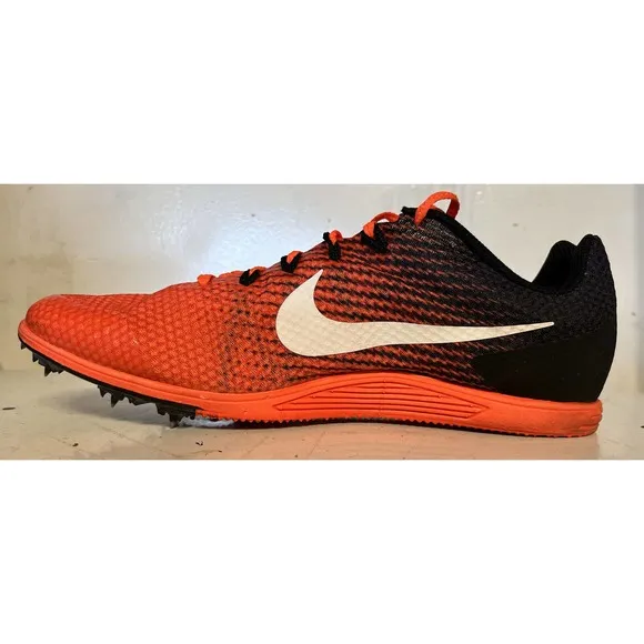 Nike Racing Distance Track Shoes 806555-811 Rival D‎ Men’s 12.5 Orange New
