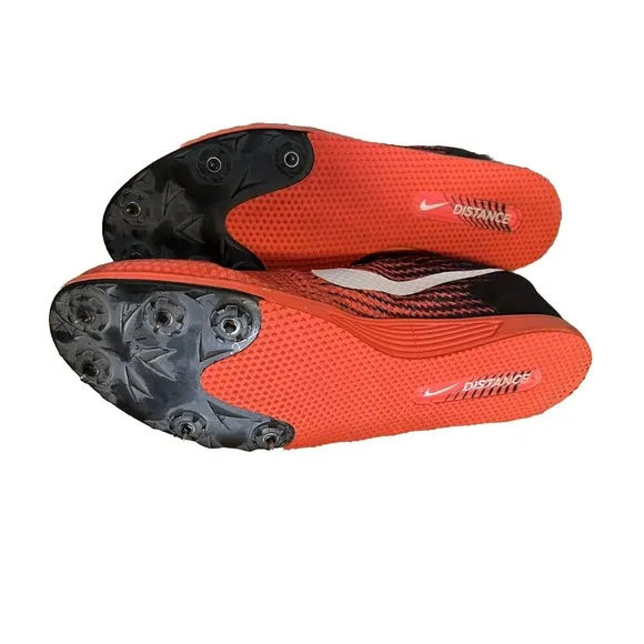 Nike Racing Distance Track Shoes 806555-811 Rival D‎ Men’s 12.5 Orange New