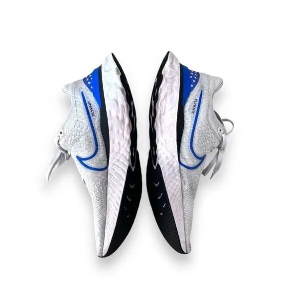 Nike React Infinity FK 3 TB Light Gray Blue  DQ7830-007 Road Running Shoes Sz 12