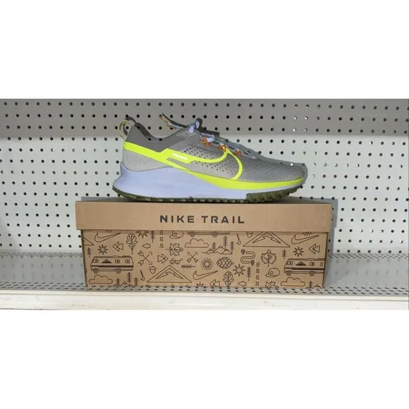 Nike React Pegasus Trail 4 Mens Athletic Running Shoes Size 10 Multi Color