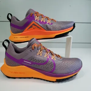 Nike React Pegasus Trail 4 Purple Orange Lightweight Running Sneakers Women's 8