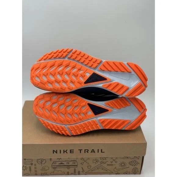 Nike React Pegasus Trail 4 GORE-TEX Mens Size 8 Women 9.5 Purple Orange Blue NEW