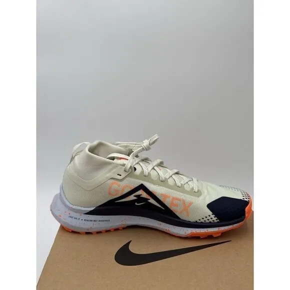 Nike React Pegasus Trail 4 GORE-TEX Mens Size 8 Women 9.5 Purple Orange Blue NEW