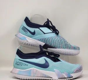 Nike React Vapor NXT HC Glacier Blue Court Shoes CV0742-402 Women Size 10.5 New