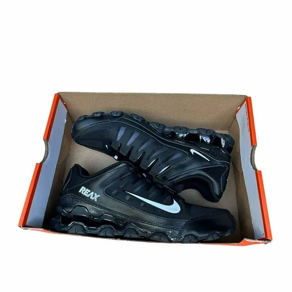⭐Nike Reax 8 TR Mesh Size 9  Men's Training Shoes Black/White 621716-033 New⭐