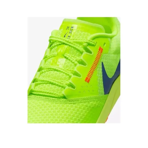 Nike Rival XC 6 Cross Country Spikes Volt Color  Mens Size 9.5  DX7999-701