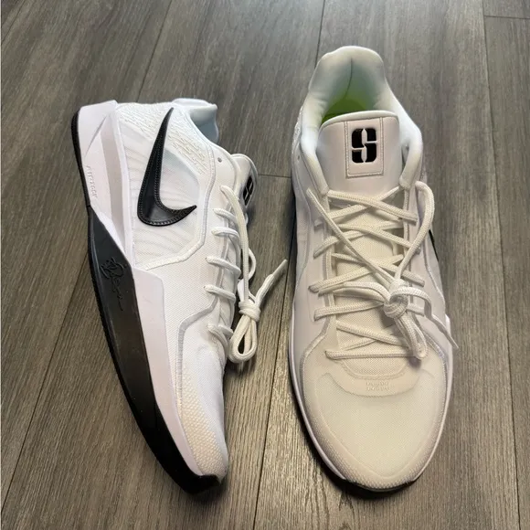 Nike Sabrina 2 TB White Black Shoes HF3234-100 Women’s Size 16.5 / Men’s Size 15