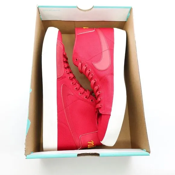 Nike SB Blazer Court Mid Premium Mystic Hibiscus Red Men’s Size 11.5 DH7479-600