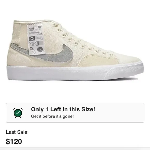 Nike SB Blazer Court Mid Premium Shoes Size 9.5