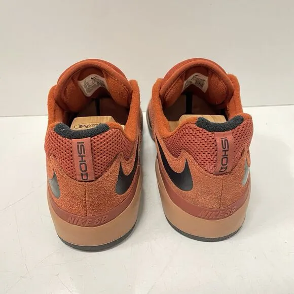 Nike SB Ishod Wair Men’s Size 11 Rugged Orange Rust Mineral Clay Skate Shoes