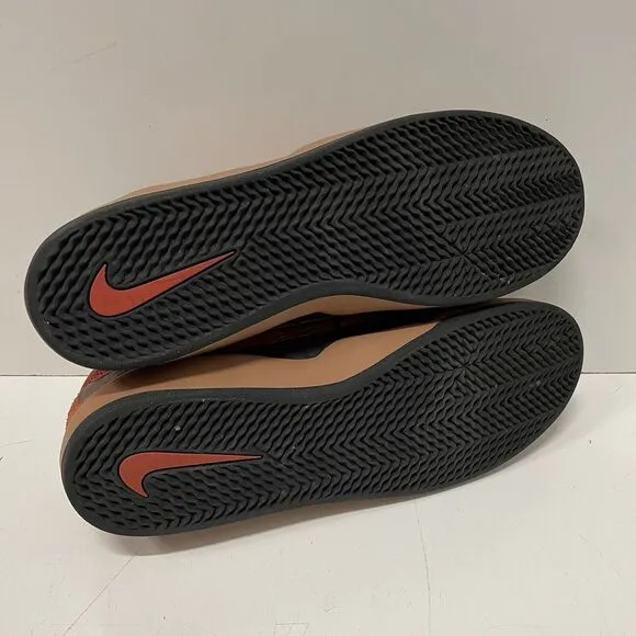 Nike SB Ishod Wair Men’s Size 11 Rugged Orange Rust Mineral Clay Skate Shoes