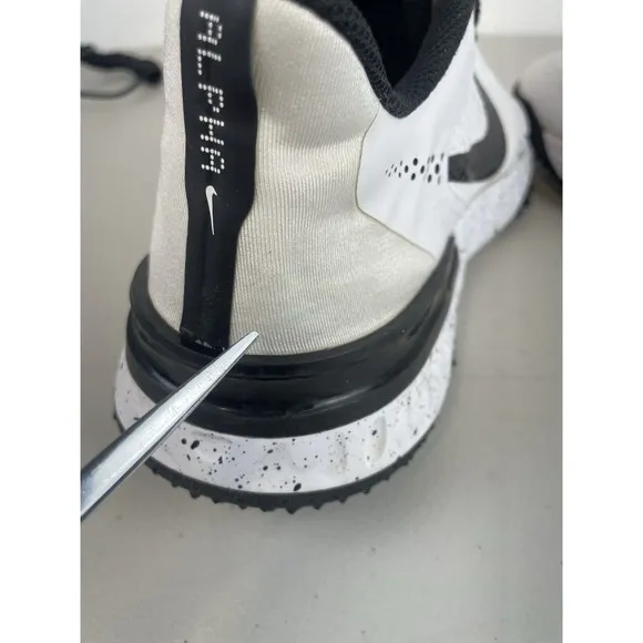 Nike Shoes Alpha Huarache Mens 11 Elite 3 Turf White Black CV3560-104