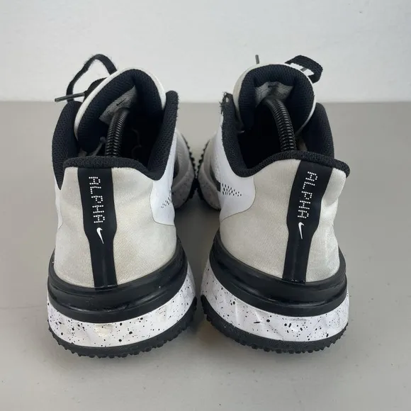 Nike Shoes Alpha Huarache Mens 11 Elite 3 Turf White Black CV3560-104