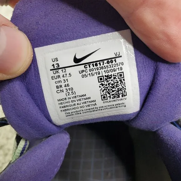Nike Shoes Mens 13 Air Max 270 React Future Swoosh Training Casual Colorful