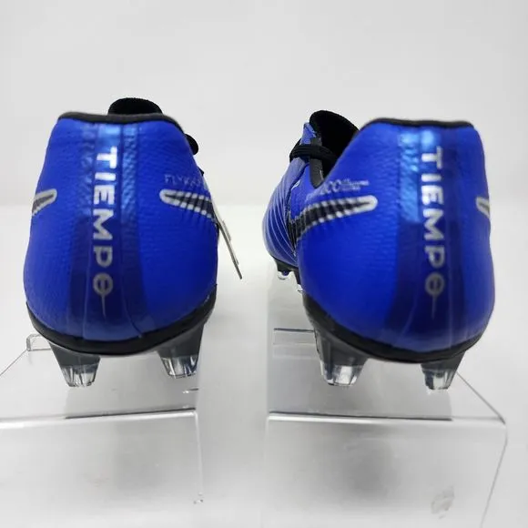 Nike Soccer Cleats Mens 5.5 Blue Tiempo Legend 7 Elite Soccer ACC Logo