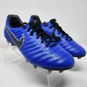 Nike Soccer Cleats Mens 5.5 Blue Tiempo Legend 7 Elite Soccer ACC Logo