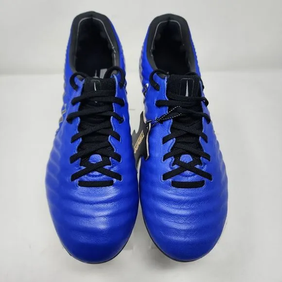 Nike Soccer Cleats Mens 5.5 Blue Tiempo Legend 7 Elite Soccer ACC Logo
