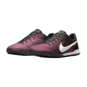 NIKE Tiempo Legend 9 Academy TF Turf Football Boots in Purple Size 7.5